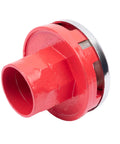 Heavy Duty 2 Inch Hinge Plate Head And Dies For Ratchet Pipe Threader Kit, red iron die for sturdy cutting.