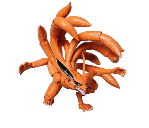 Naruto Shippuden Kurama And Naruto Dual Figure Model Kit, 263-Piece Set, fully detailed 7.09-inch crouching Kurama figure