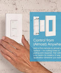 Caseta Deluxe Smart Switch Kit Make Your Lights Smart Turn Multiple Fixtures Into A Connected System Works With Amazon Alexa