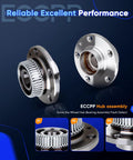 Rear Wheel Hub Bearing Assembly With ABS Direct Fit Replacement For Audi TT Beetle Golf Jetta 5 Lug 2x4 Pattern OE 512012