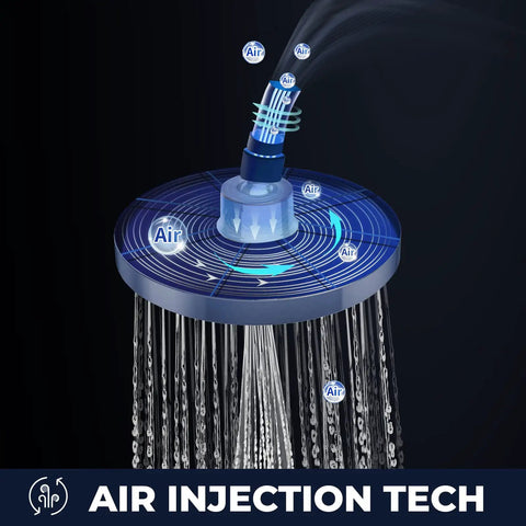 High Pressure 7 Inch Rainfall Shower Head With Adjustable Spray Luxury Chrome Fixed Showerhead High Flow Bath Replacement Tool Free 1 Minute Install For Spa Like Shower Experience