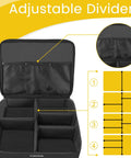 Two Layer Golf Trunk Organizer With Ventilated Shoe Compartment For Two Pairs Shoes Waterproof Car Trunk Locker with adjustable dividers