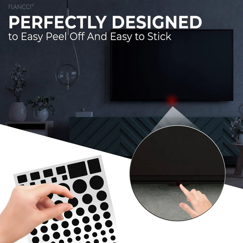 LED Dimming Stickers for Sleep Friendly Light Reduction, Adhesive Light Filters on TV, easy peel-off sheet with hand