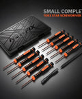 All-In-One Newfix 10 Piece Torx Screwdriver Set With Case For Apple Macbook Xbox PS4 Ps5 Computer Knives Ring Doorbell T2 To T15 Star Bits Security Driver Tool Kit, case and handles