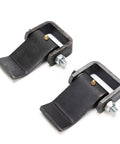 Heavy Duty Weld On Strap Hinges For Dump Trailers With Zerk Grease Fitting, straight up heavy load handling for trucks and BBQ smokers, 2 pack.