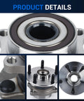 Rear Wheel Bearing Hub Assembly 512536 For Subaru Outback 2015 To 2021, Forester 2019, WRX 2015 To 2019 showcasing hub design