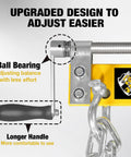 Engine Hoist Shop Crane Engine Leveler 1500 Lbs Steel With Ball Bearing And Adjustable Handle Close-up View