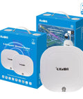 Outdoor 5.8GHz 10KM TDMA Gigabit Point To Point WiFi Bridge Kit Extends WiFi, package and device, reliable link for outbuildings