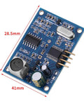 Ultrasonic Sensor Module SR04T 5V for distance measuring and industrial liquid level detection, anti-interference feature.