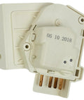 Defrost Timer For Freezers 5304518034 Replacement Part With Easy Install No Fuss Durable cooling component, angled view, connectors visible.
