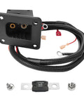 36V Charger Receptacle For Ezgo Txt Medalist Electric Golf Carts Powerwise Style with wire harness and fuse components.