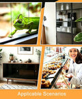 Triple Track Sliding Door Hardware Kit With Aluminum U Channel Rails in cabinets and display cases, chameleon on panel