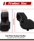 Tailgate Bumper Cushion Kit With Bolts For Ford F150 2015 Through 2023 5.5Ft Or 6.5Ft Bed Left And Right Sides Rubber Stops Replacement