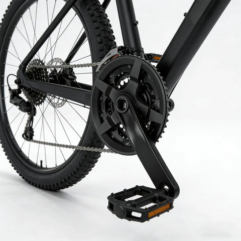 Mountain Bike Crankset FC TY301 3x6 7 8 Speed Drivetrain 24T 34T 42T Gears Square Set 170mm Crank Arm Aluminum on bike