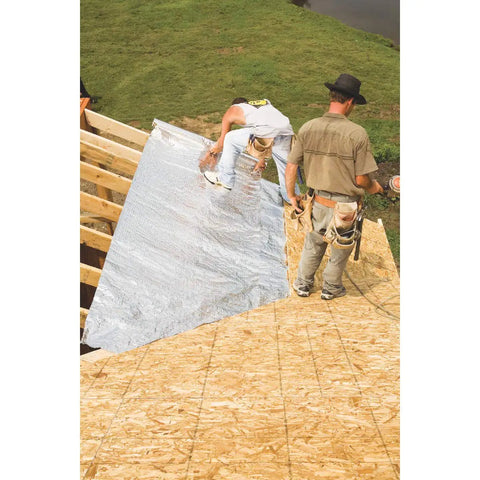 Bubble Pack Insulation Roll 24 Inch By 50 Foot With Double Reflective Barrier For Superior Thermal Control In Attics And Walls, Easy Install, Durable And Versatile Bubble Wrap Style Insulation For Ducts And Pipes