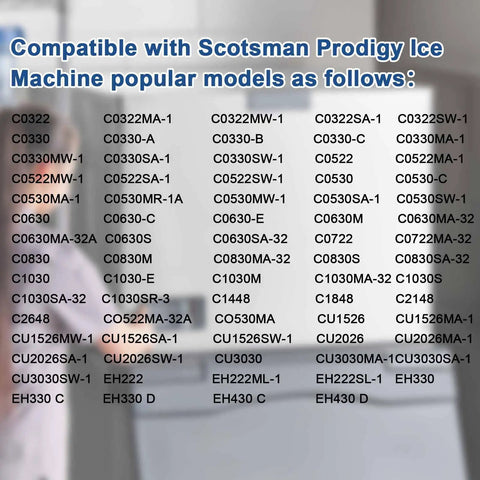 Control Board Assembly For Prodigy Ice Machine Systems Replacement Fits EH430 D CU1526MW-1 compatible models list