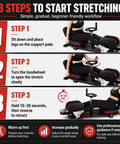 3 Steps To Start Stretching On Heavy Duty Anti Rust Steel Leg Stretcher Machine For Ultimate Flexibility And Deep Stretch Sessions Today