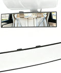 Wide Angle Convex Rearview Mirror For Tesla Cybertruck Cuts Out Gnarly Blind Spots With Boss Grade Curved Glass angled view