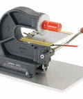 Heavy Duty 0.187 Inch Black Metal Indenting Machine With Auto Indexing For Fast Permanent Cable Marking and Reliable Daily Grind Support.