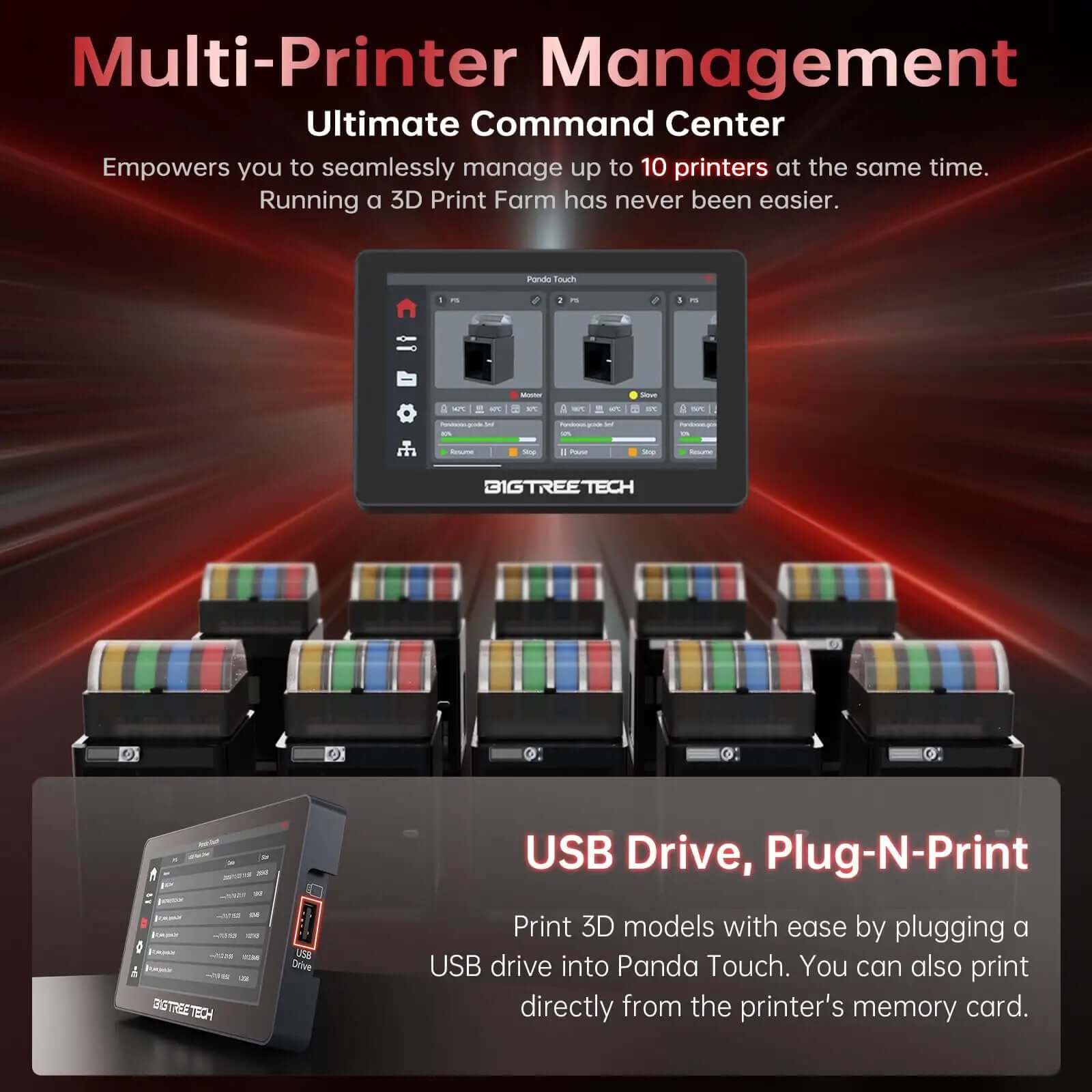 Panda Touch Upgrade Kit for Bambu Lab Printers ✓