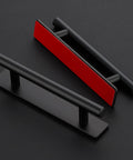 4 Pack Adhesive Cabinet Handles Peel and Stick Black Pull Handles for Kitchen Cabinets Cupboards Drawers Closets 5.83 Inch Length