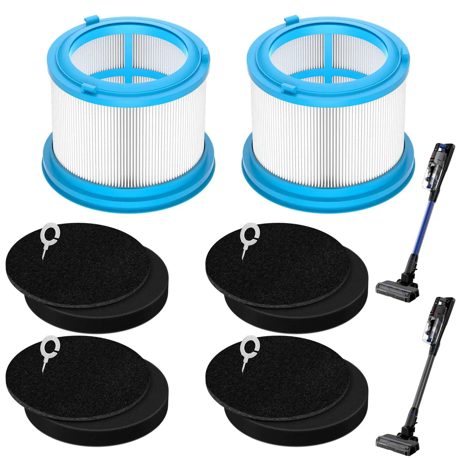 Pro Grade Filter Kit For Vacuums: PowerClean & FurFinder