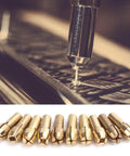 Mini Brass Collets Set 10 Pack For Electric Grinders And Rotary Tools Durable Precision Clamping 0.5mm To 3.2mm Range Tail Diameter 4.3mm