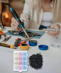 800 Pc Solder Seal Wire Connectors Kit With Heat Shrink Butt Terminals For Auto Marine Use Color Coded Electrical Crimping Set Plus 470 Tubes To Keep Your Wiring Clean And Super Secure Every Single Time You Need A Solid Connection., soldering iron and wire connectors with heat shrink tubing