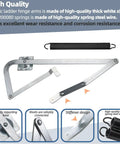 Attic Ladder Hinge Arms With Springs Replacement Kit For Werner Mk5 WU2210 W2208 W2210 Ladders After 2010 Easy Install