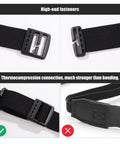 All Day Comfort Adjustable Elastic Headlamp Strap Replacement For Most Headlamps with high-end fasteners and thermo compression