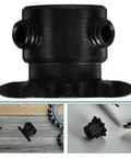 Hella Tough 9 Tooth Single Strand Roller Chain Sprocket Made From Heavy Duty Carbon Steel For High Load And Precision Transmission In Wet Rigs, front view.