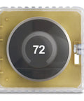 Thermostat Lock Box Cover With Key For 4.5 X 4 Inch Or Smaller Thermostats Transparent Guard To Prevent Tampering Easy Mounting Kit