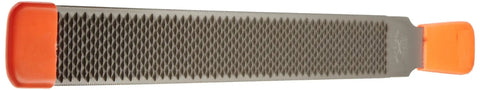 Farrier Rasp File American Pattern Rectangular 14 Inch Heavy Duty Beast with rasp cut teeth, cushioned grip, forged handle