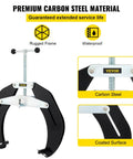 Heavy Duty Pipe Clamp For 5 To 12 Inch Pipes With Quick Acting Screws, Ultra Clamp For Precise Pipe Fit Up And Alignment, Steel Construction