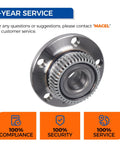 Rear Wheel Bearing And Hub Assembly For Audi TT Quattro Beetle Golf Jetta City 1998 To 2010 And 2004 R32 High Quality