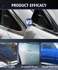 Scratch Repair Pen For Cars Quick Easy Paint Touch Up That Fixes Scratches Chips And Scuffs In Seconds waterproof and UV resistant demonstrating product efficacy on car scratches and peeling