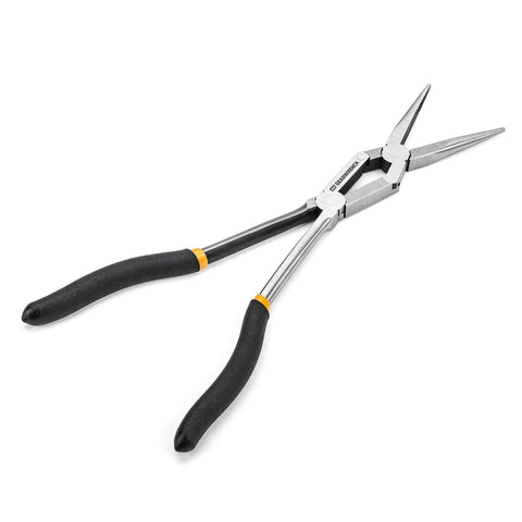 Double X Pliers Set With Straight And 45 Degree Angles, Two Piece Narrow Profile Jaws, Flush Rivets For Strength