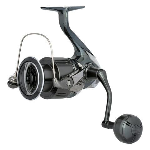 Stella C5000XG FK Spinning Reel Multi Color With Hagane Gear and Body Long Stroke Spool Titanium One Piece Bail visible
