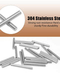 M3 X 30mm Stainless Steel Dowel Pins 50 Pack Heavy Duty Shelf Support Pegs for Cabinets Shelves and Furniture Fixings 304