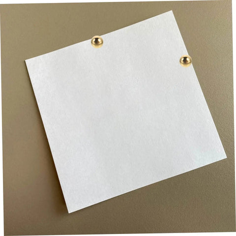 Paper secured with 100 Piece Decorative Tacks And Miniature Nails For DIY Crafting Go To Fasteners Jewelry Box Projects Paper Clips