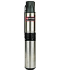 4-Inch Submersible Deep Well Pump 3/4 HP 12 GPM 2-Wire 230V Steel Heavy-Duty Housing with Built-In Check Valve