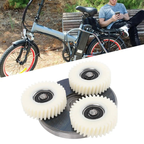 Beefy High Torque Electric Motor Gear Clutch Kit With Three 36T Nylon Gears And 88mm Clutch for 500 750W Motors