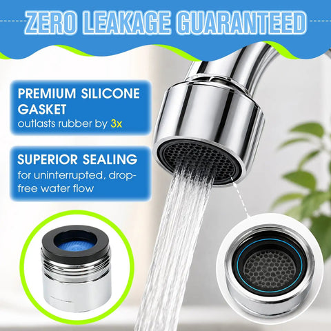 Top Notch High Flow Faucet Aerator Replacement Set Featuring Four Pieces For Slick Anti Splash Output On Bathroom And Kitchen Sink Easy Install M18 11 16 Male Thread Delivers Hassle Free Water Saving Convenience That Truly Gets The Job Done Right
