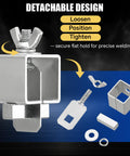 Butt Welding Clamps 16 Pack For Edge To Edge Welding And Auto Body Repairs, door alignment tool with detachable design