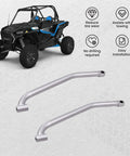 Beefy Heavy Duty Rear Radius Rods Kit For Polaris RZR 1000 XP 2014 2017 With Heim Joint Durable Lower Radius Arms 2 Piece Upgrade For Better Steering Stability Off Road Performance on Polaris RZR side-by-side