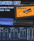 Packing list for Kick Loose Stalled Bolts And Nuts With This 1300W Induction Heater Tool with heater, coils, box.