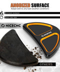 Orange Batwing Fairing Rearview Mirror Hole Inserts With Screws For Harley Street Glide FLHX 2014-2023 And Street Glide ST FLHXST 2022-2023 See Fitment, anodized surface comparison with other products