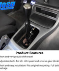 Billet Short Shifter Box installed in Honda Civic providing faster sharper gear changes and quicker shifts with direct install fit