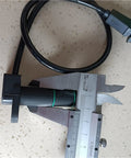 Speed Sensor Pulse Signal For Forklift Accessories And Golf Cart Club Car Electric Vehicle Parts Replacement Sensor Module For RPM Feedback and Industrial Equipment, measured with a caliper on a workbench.