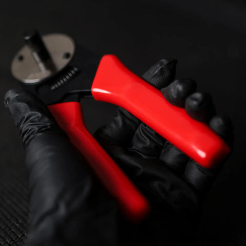 Deutsch Closed-Barrel D-Sub Crimper for 12-20 AWG with Ratcheting Action, Heavy-Duty Crimp Tool for Automotive, Trucks, Motorcycles and Equipment, Ideal for Closed-Barrel D-Sub Contacts